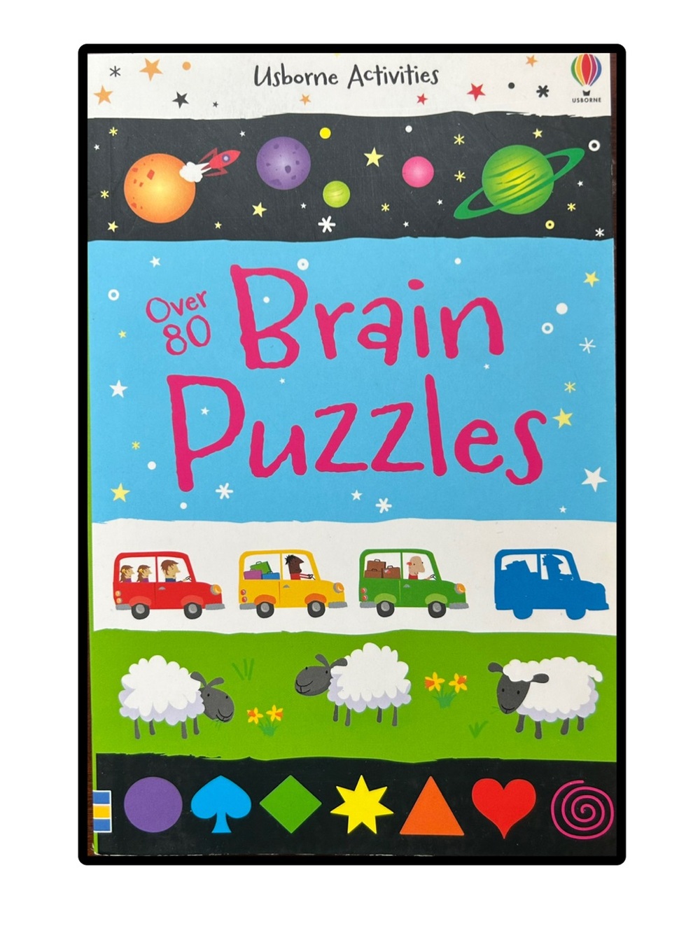 BUNDLE & SAVE 📚Usborne Over 80 Brain Puzzles Activity Paperback Book